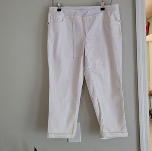 Justice Girls Sz 18 Plus Pedal Capris